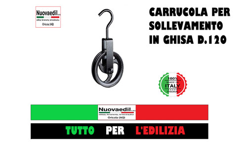Carrucola pozzo e - carrucola,