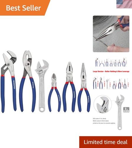Set pinze chiavi grandi - pinze, 6
