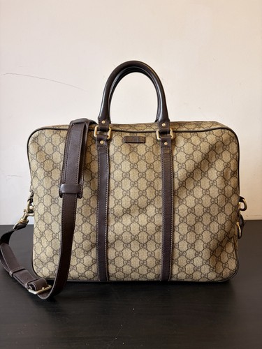 Valigetta gucci canvas supreme - valigetta,