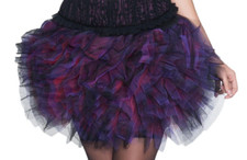 gonna multistrato tutù viola