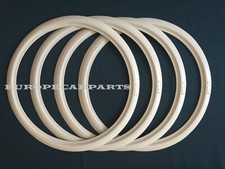 Set 4 anelli da parete bianchi