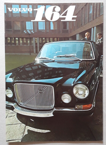 Brochure volvo 164 berlina - volvo,
