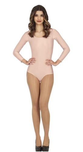 Body color carne manica - , lunga