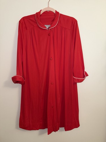 Accappatoio spolverino rosso