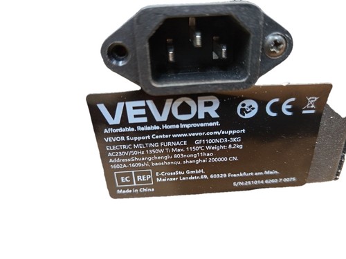 Vevor forno fusione - fusione, oro