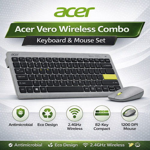 Acer set combinato tastiera - tastiera, e