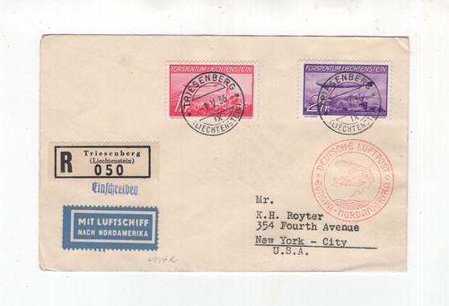 1936 liechtenstein zeppelin - 1936,