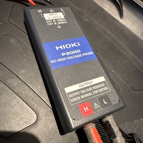 Hioki p2000 sonda alta - hioki, dc