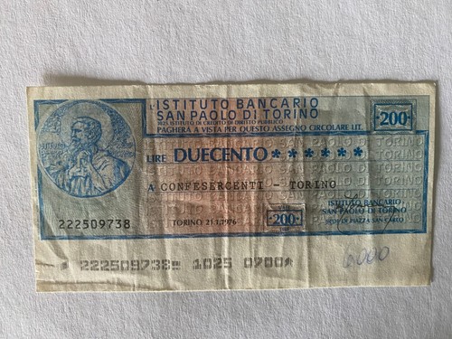 Italy 200 lire 1976 istituto - italy,