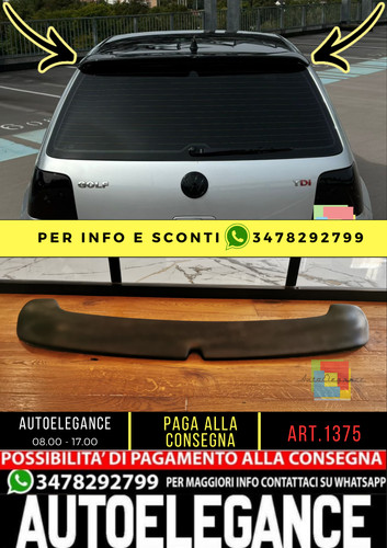 1375 spoiler tetto adatto - spoiler,