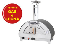 FORNO A GAS E LEGNA BELLA