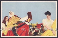 SARDEGNA - COSTUME COSTUMI 110 Sull'Aia LAVORI AGRICOLI - BAKISFIGUS Cartolina