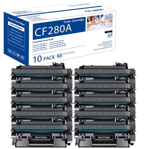 Toner 10x cf280a compatibile - toner,