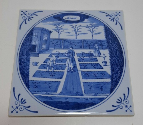 Vintage ceramic square - vintage, tile