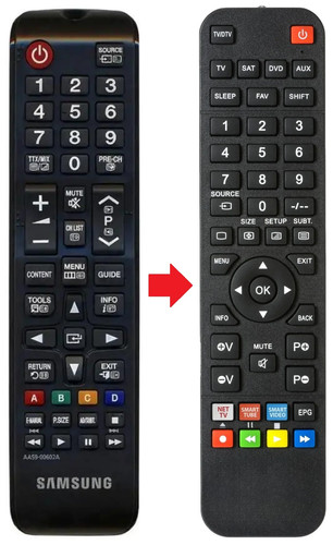 Telecomando adatto per - , samsung