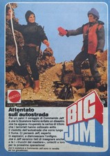 Pubblicità Italia Ritaglio 1983 BIG JIM Joe lo scalatore Commando Jeff Attentato