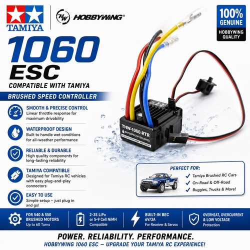 Tamiya hobbywing 1060 - tamiya,