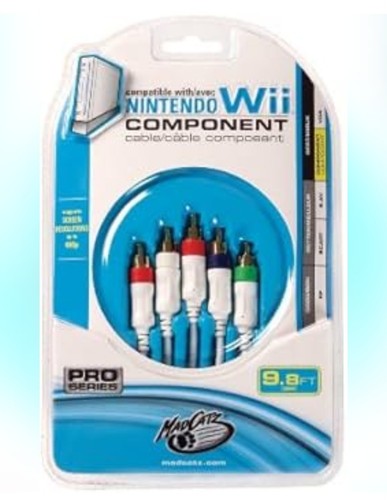 Nintendo wii component - nintendo, cavo