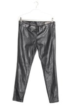 SILVIAN HEACH Pants Faux Leather Faux Leather D 38 black