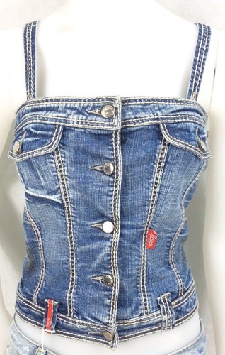 Top giubbotto jeans clink - giubbotto,