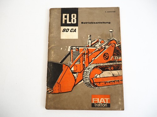 Fiat fl8 manuale uso - fiat,