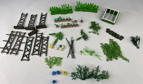 Britains floral garden items - britains,