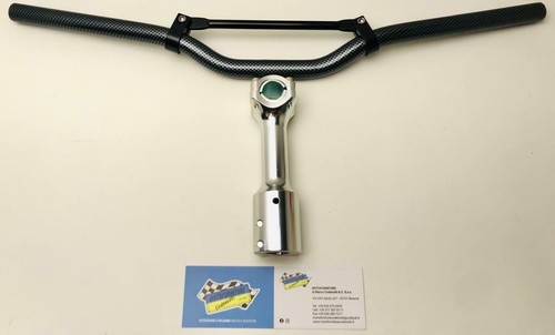 Manubrio carbonio naked - carbonio, +
