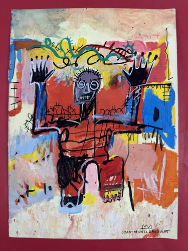 Jean michel basquiat quadro - jean-michel, su