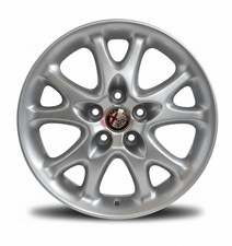 4 cerchi lega alfa romeo 147 156 r15 silver lt000190