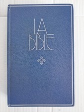 Bible Vintage Societé Biblique Française 1982 1983 Bibbia Francese Libro Livre