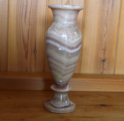 Calcite onyx vase marble - onyx,