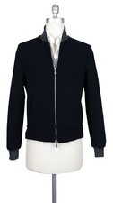 Giacca Bomber Reversibile Blu