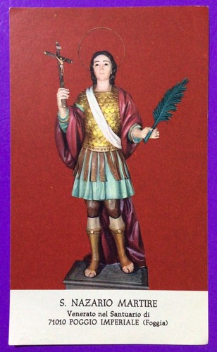 Santino holy card san - holy, card,