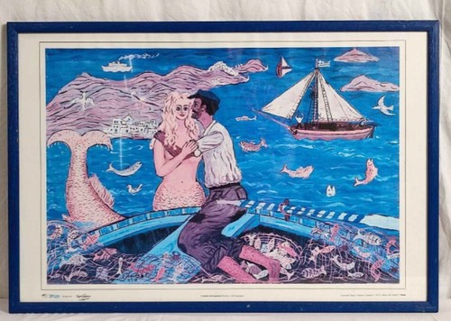 Pêcheur la sirène - , et