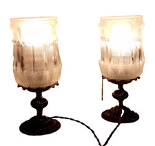 BELLISSIMA COPPIA LAMPADE DA