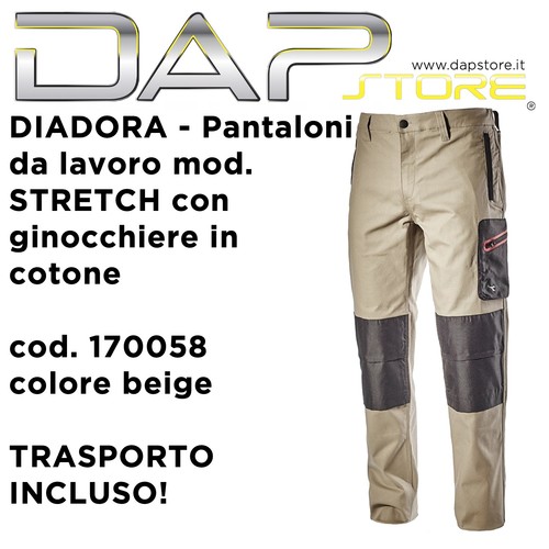 Diadora pantalone da lavoro - pantalone,