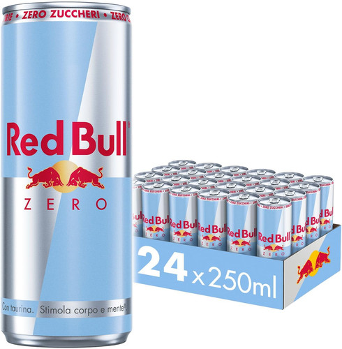 Red bull energy drink zero - bull,