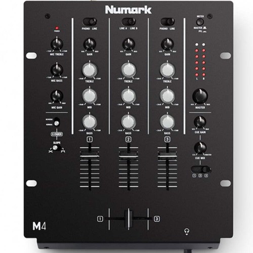 Numark black dj mixer - 4,