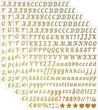 Adesivo lettera piccola - , 0,5