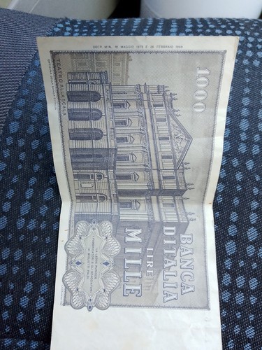 Banconota mille 1000 lire - mille,