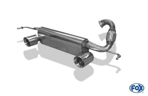Fox duplex scarico sportivo - scarico,