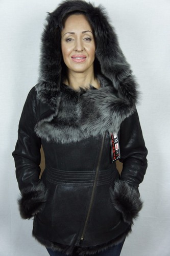 Giacca cappotto pelle di - giacca, in