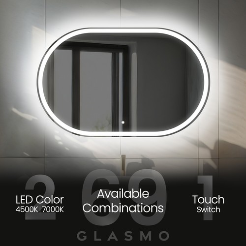 Specchio bagno led illuminato - specchio,