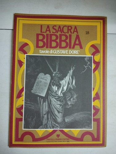 Sacra bibbia tavole di - bibbia,