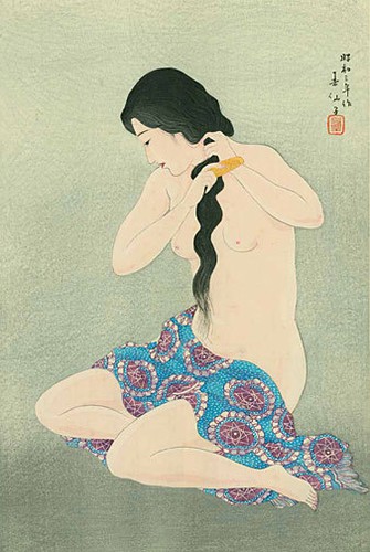 Capelli pettinati vergini
