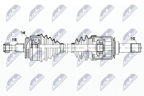 Albero motore nty npw 130 - motore, npw-me-130