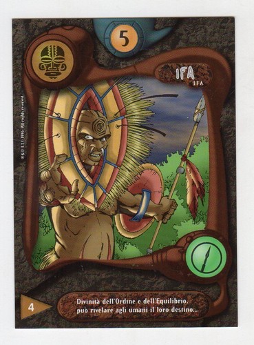 Figurina cards deus numero - deus, 4