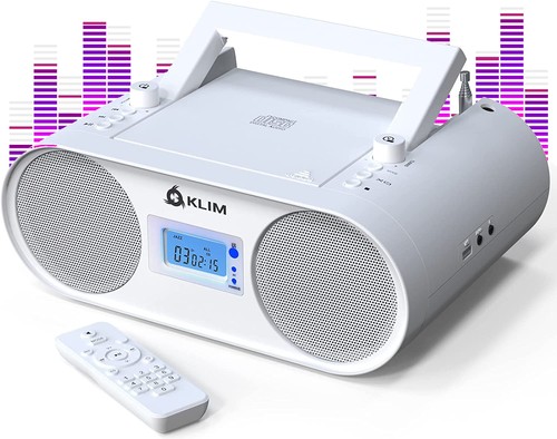 Lettore portatile boombox - cd,