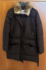 Piumino lungo donna Geox in vera piuma