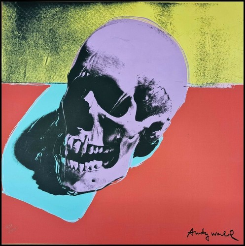 Andy warhol teschio - andy,